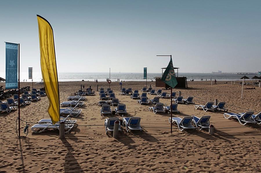 Kenzi Europa Hotel Agadir Exterior foto Beach at the resort
