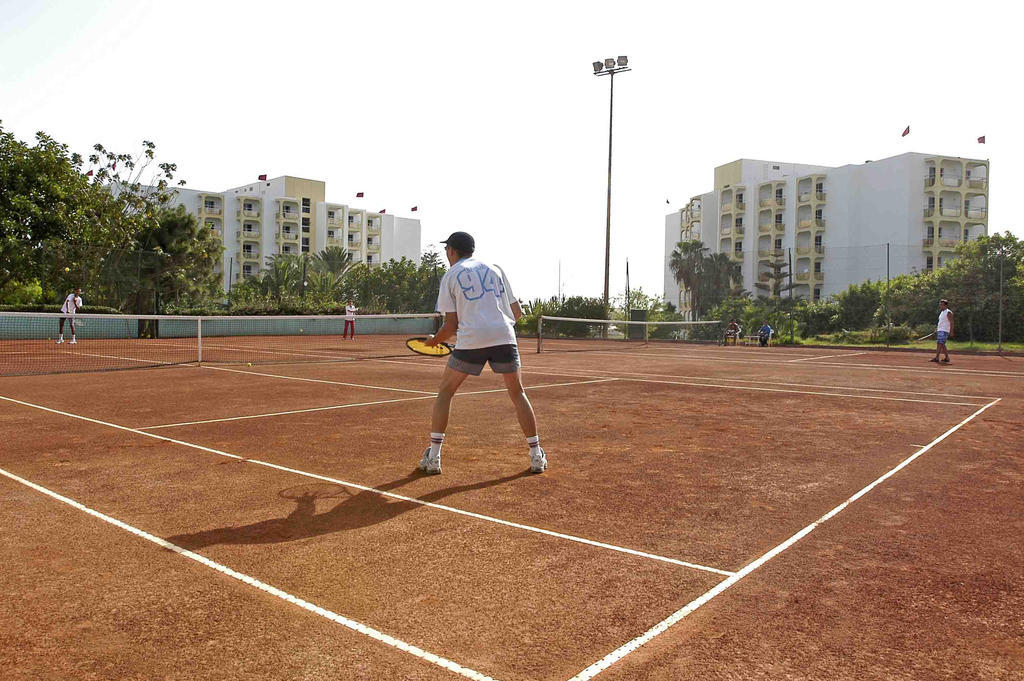 Kenzi Europa Hotel Agadir Facilități foto Tennis court