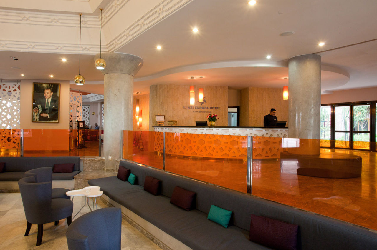 Kenzi Europa Hotel Agadir Exterior foto Lobby