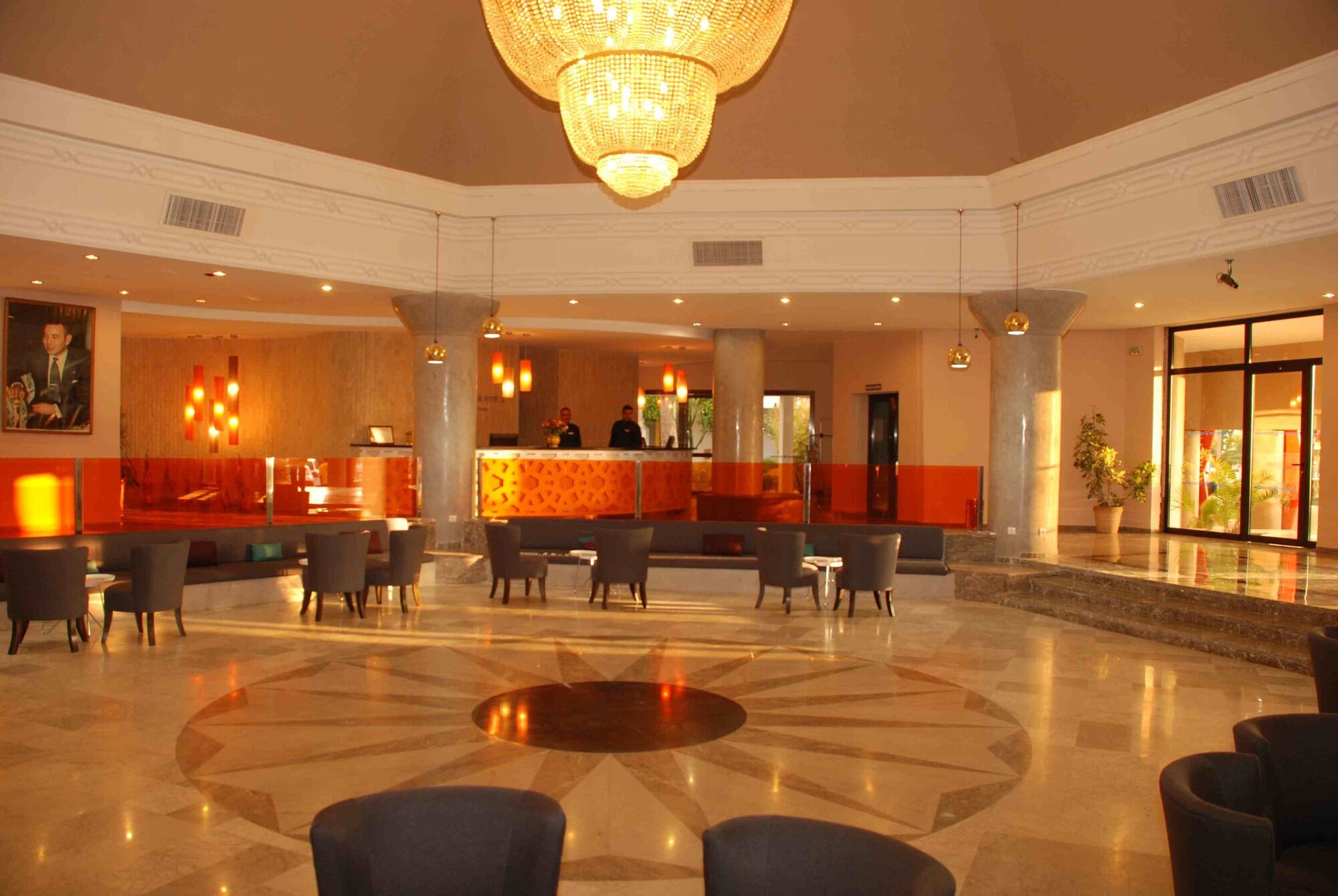 Kenzi Europa Hotel Agadir Exterior foto Lobby